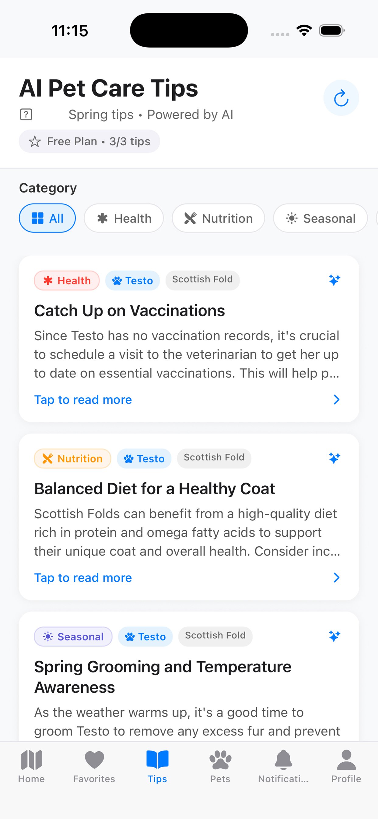 PetSOS App Screenshot 3